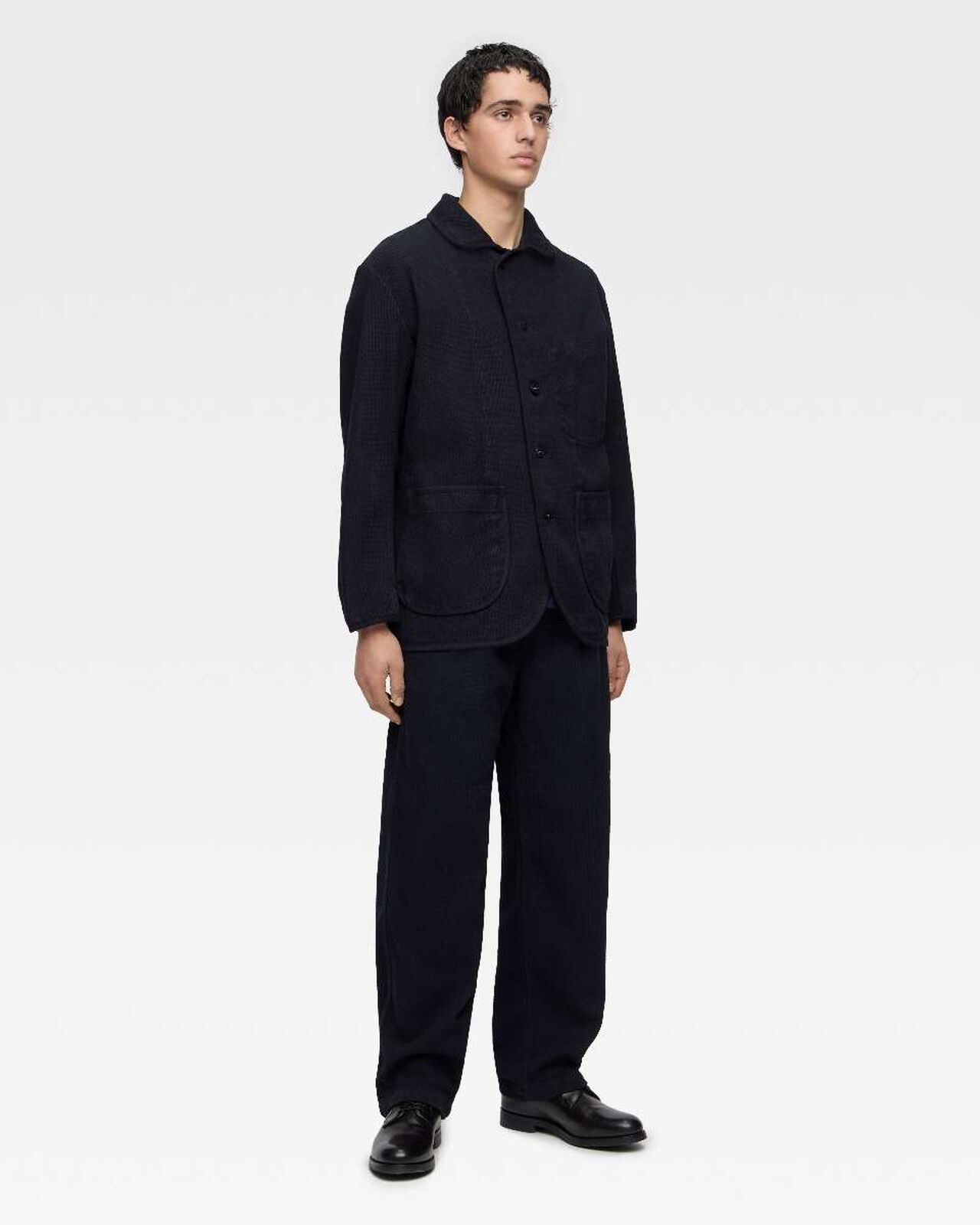 SASHIKO PANTS,Indigo, large image number 3
