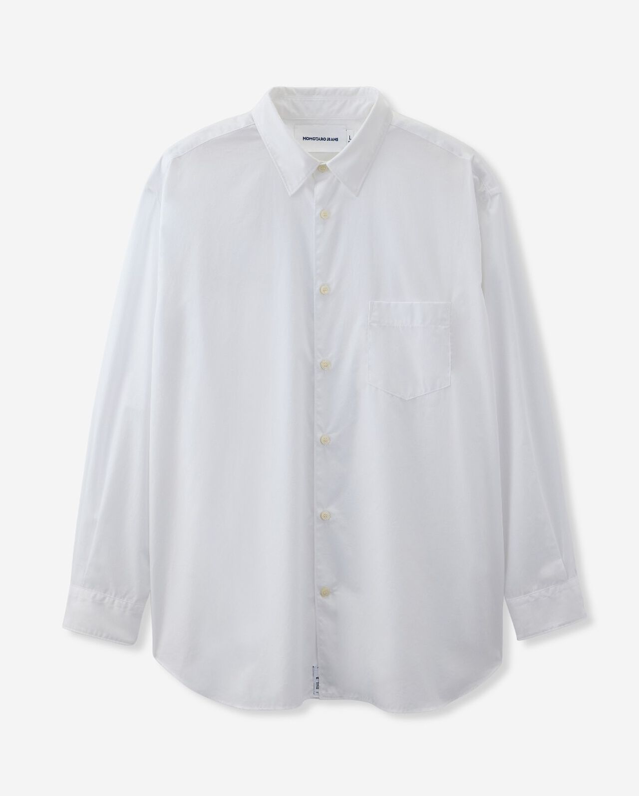 BROAD L/S SHIRT,WHT, large image number 5