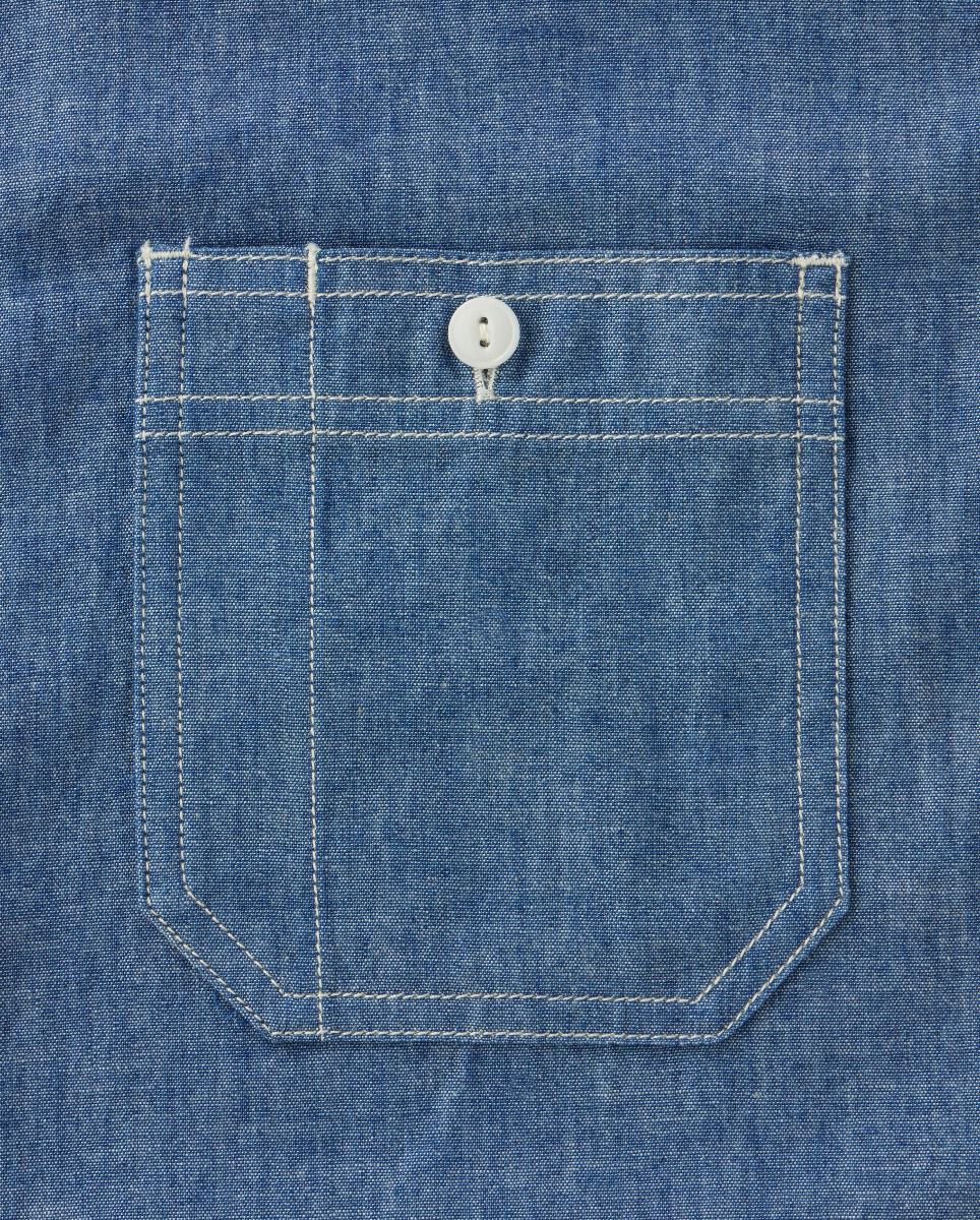 TRIPLE STITCH L/S CHAMBRAY SHIRT