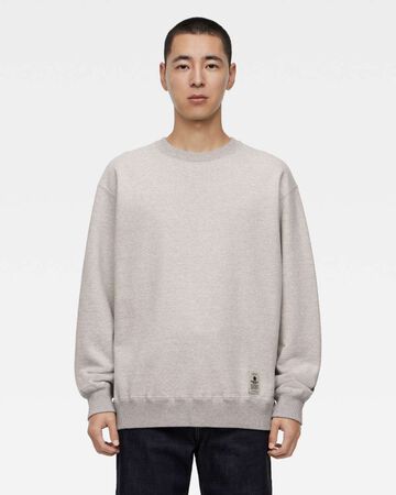 HEAVY TERRY SWEAT SHIRT,GRY, small image number 0