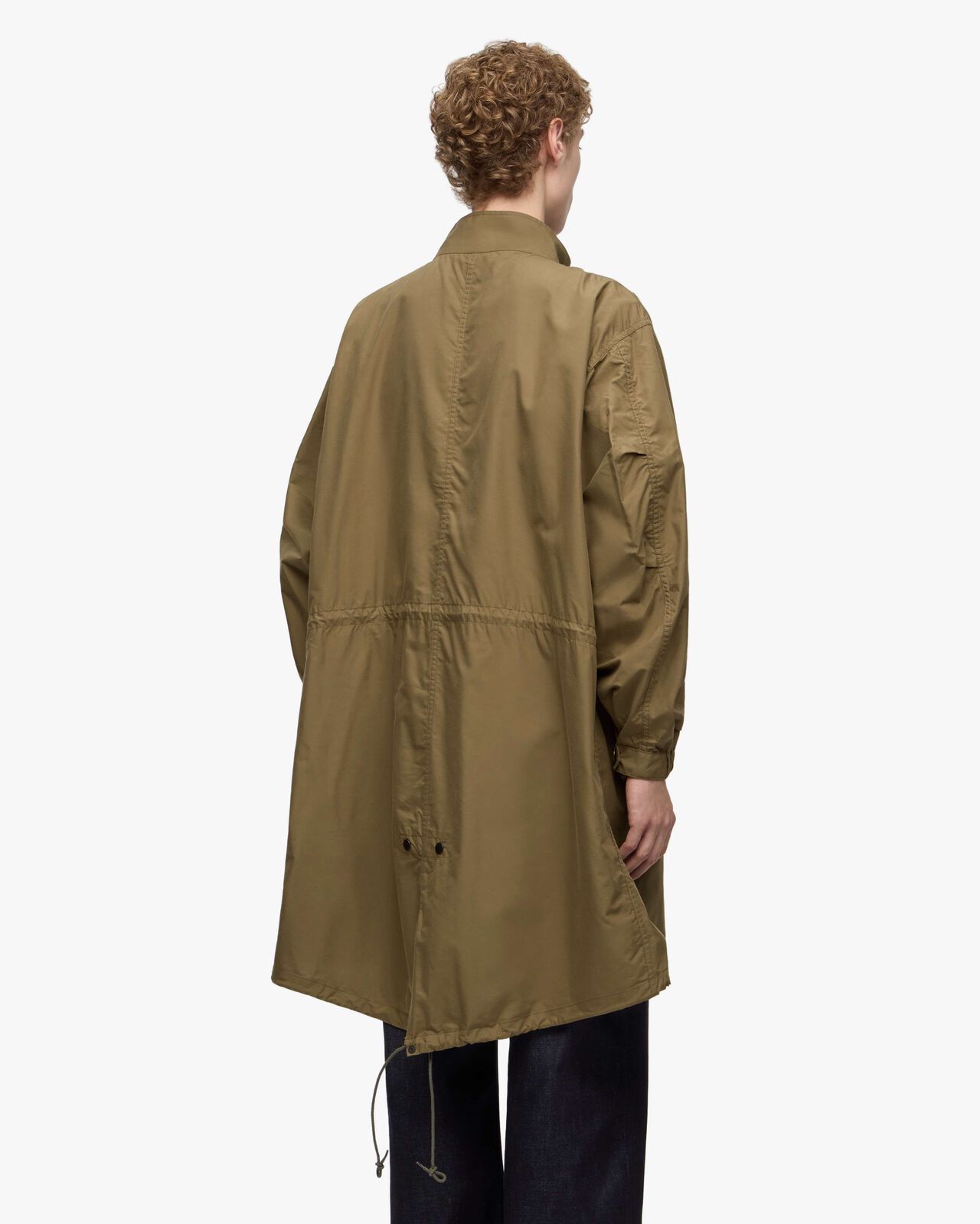[Mid Feb Release] COTTON SILK MODS COAT,KHAKI, large image number 2