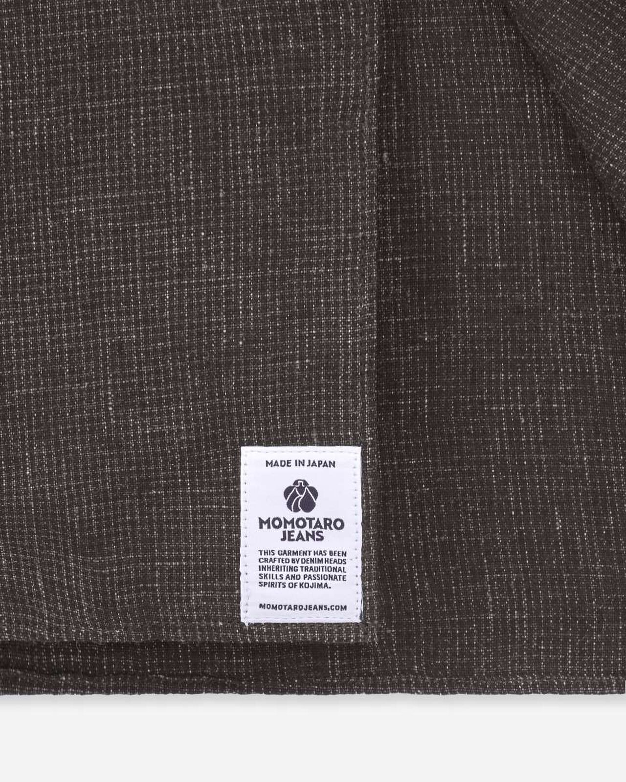 LINEN S/S SHIRT,Hitam, large image number 9