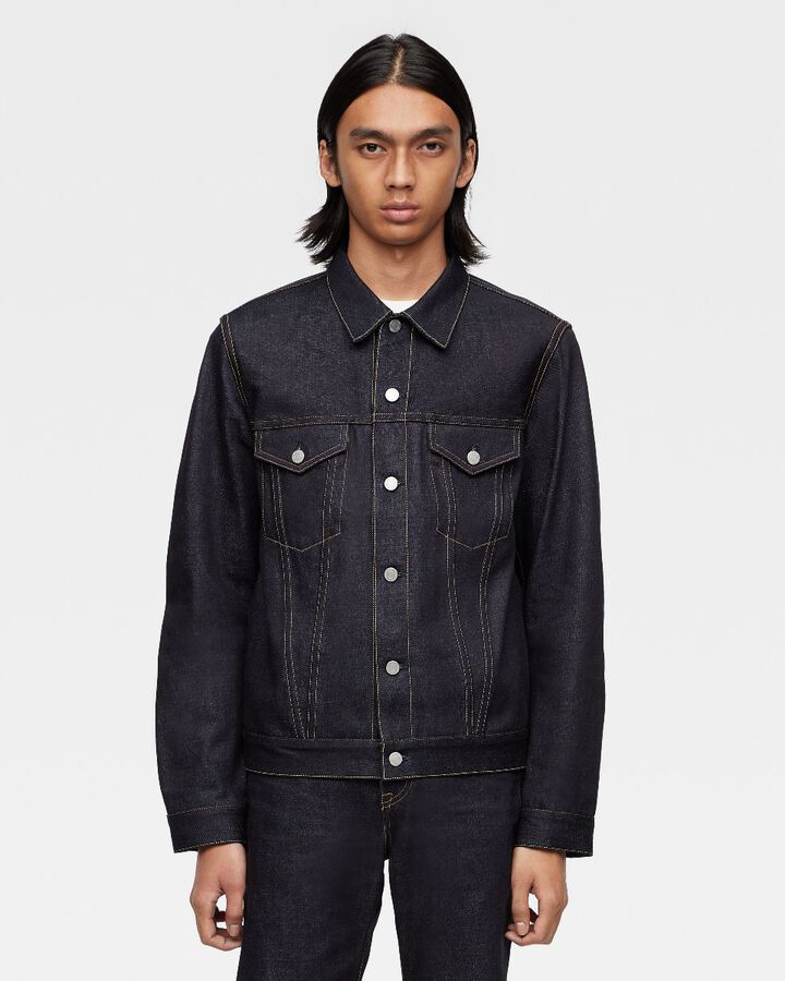 #003 STANDARD DENIM JACKET 14.7oz,, medium