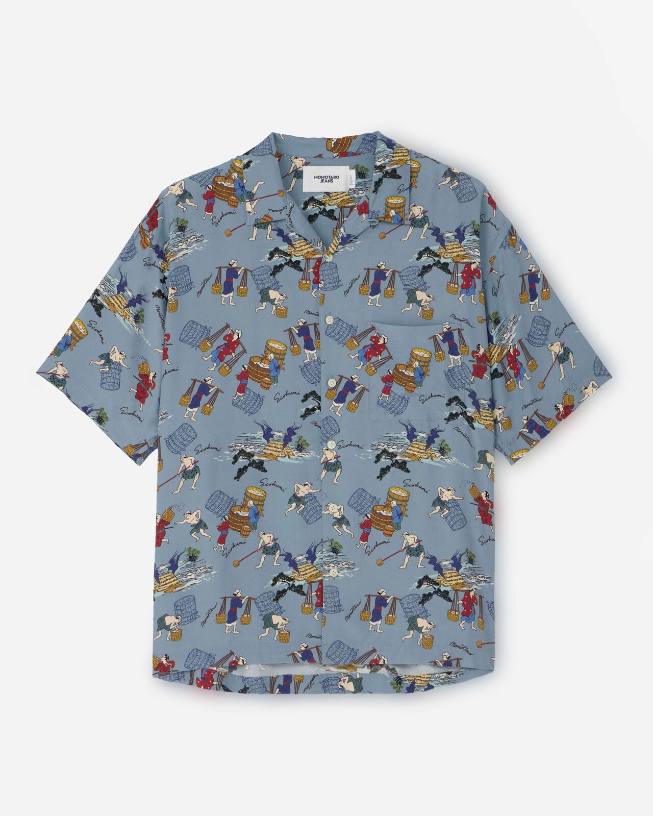 [Late Feb Release] RAYON S/S  SHIRT,BLK, large image number 13