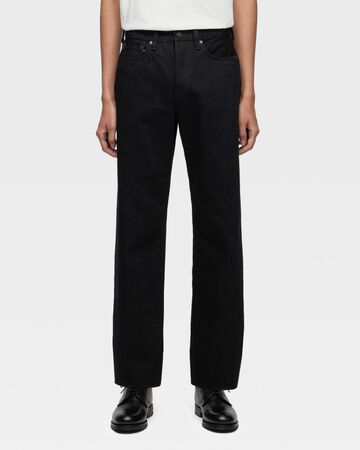 #100 CLASSIC STRAIGHT 15.7oz ZIPPER FLY,BLK, large image number 0