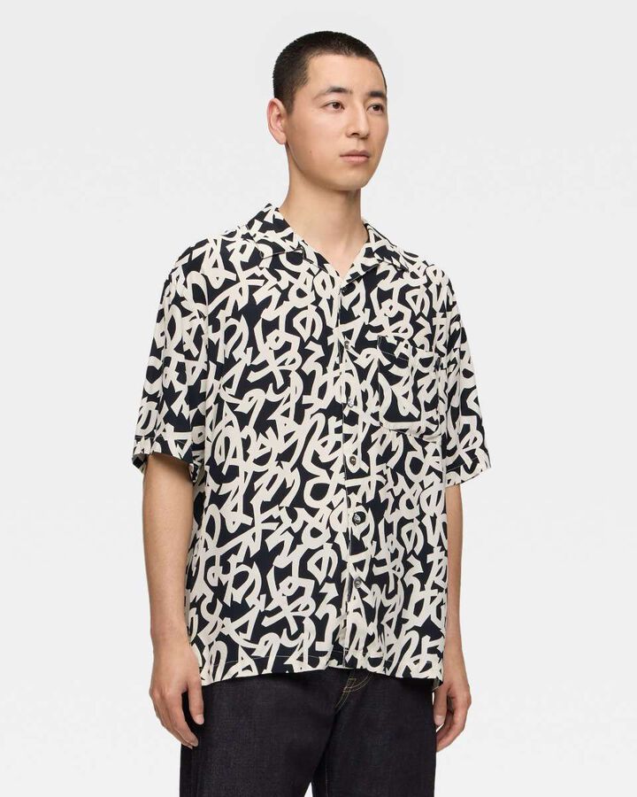 RAYON S/S SHIRT,, medium