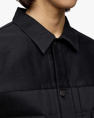 #002 STANDARD DENIM JACKET 14.7oz,Hitam, large image number 7