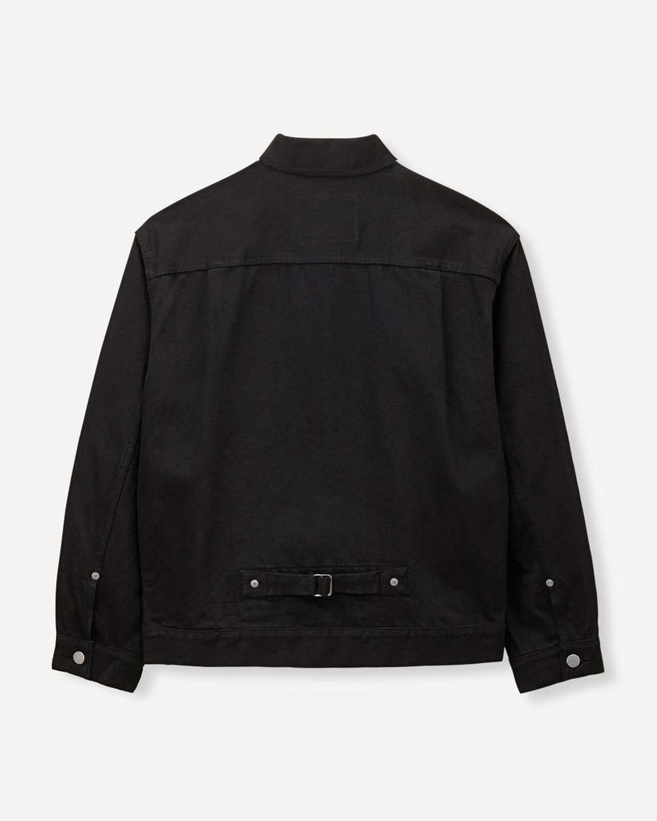 #001 DENIM JACKET - KYOTOMONTSUKI DYED,BLK, large image number 7