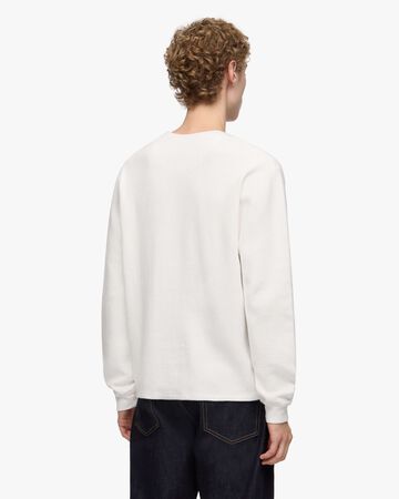 SUVIN COTTON THERMAL L/S TEE,Nero, large image number 2